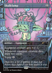 Skullclamp (2416) -  Foil (SLD-2416) - Secret Lair Drop Series