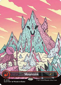 Mountain (2418) -  Foil (SLD-2418) - Secret Lair Drop Series