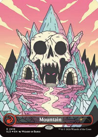 Mountain (2419) -  Foil (SLD-2419) - Secret Lair Drop Series