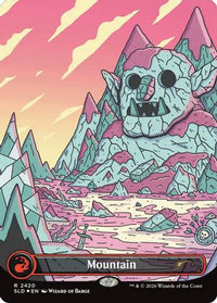 Mountain (2420) -  Foil (SLD-2420) - Secret Lair Drop Series