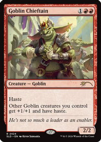 Goblin Chieftain (2424) -  (SLD-2424) - Secret Lair Drop Series