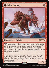 Goblin Lackey (2425) -  (SLD-2425) - Secret Lair Drop Series
