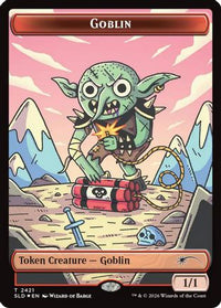 Goblin Token (2421) -  Foil (SLD-2421) - Secret Lair Drop Series