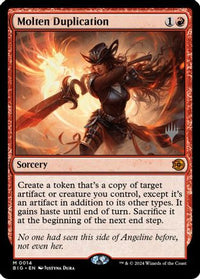 Molten Duplication -  Foil (PPSOS-014) - Promo Pack: Secrets of Strixhaven