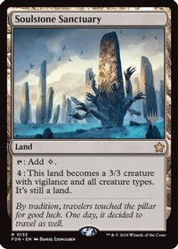 Soulstone Sanctuary -  Foil (PPSOS-133) - Promo Pack: Secrets of Strixhaven