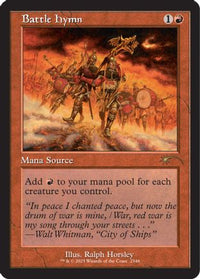 Battle Hymn -  Foil (SLD-2346) - Secret Lair Drop Series
