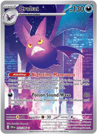 Crobat 093/086  - Holofoil ME04 Chaos Rising - Illustration Rare