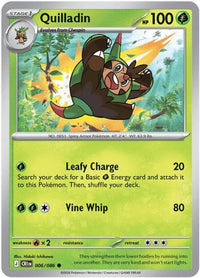 Quilladin 006  - Reverse Holofoil ME04 Chaos Rising - Common