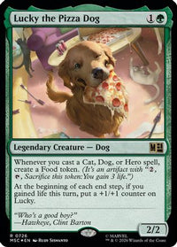 Lucky the Pizza Dog -  Foil (MSC-726) - Commander: Marvel Super Heroes