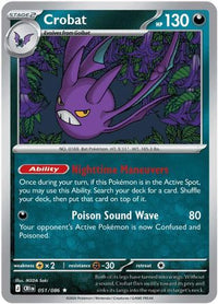 Crobat (Non-Holo) 051/086  Deck Exclusives - Rare