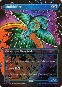 Mulldrifter (0168) (Rainbow Foil) -  Foil (SLD-168) - Secret Lair Drop Series