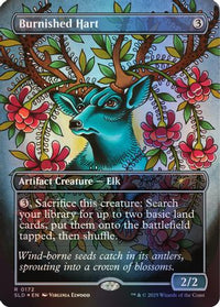 Burnished Hart (Rainbow Foil) -  Foil (SLD-172) - Secret Lair Drop Series
