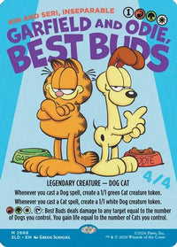 Garfield and Odie, Best Buds - Rin and Seri, Inseparable -  (SLD-2668) - Secret Lair Drop Series