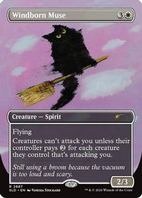 Windborn Muse -  Foil (SLD-2687) - Secret Lair Drop Series