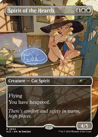 Spirit of the Hearth -  Foil (SLD-2654) - Secret Lair Drop Series