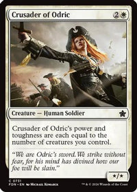 Crusader of Odric (0731) -  (FDN-731) - Foundations