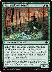 Springbloom Druid (0767) -  (FDN-767) - Foundations