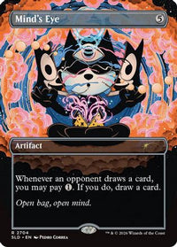 Mind's Eye -  Foil (SLD-2704) - Secret Lair Drop Series