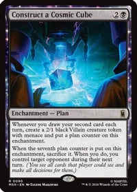 Construct a Cosmic Cube -  Foil (MSH-090) - Marvel Super Heroes