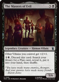 The Masters of Evil -  Foil (MSH-105) - Marvel Super Heroes