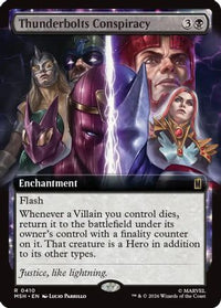 Thunderbolts Conspiracy (Extended Art) -  (MSH-410) - Marvel Super Heroes