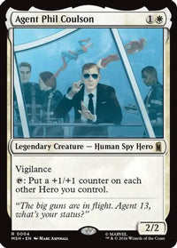Agent Phil Coulson -  Foil (MSH-004) - Marvel Super Heroes