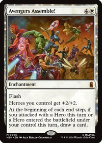 Avengers Assemble! -  (MSH-006) - Marvel Super Heroes