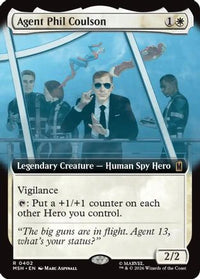 Agent Phil Coulson (Extended Art) -  (MSH-402) - Marvel Super Heroes