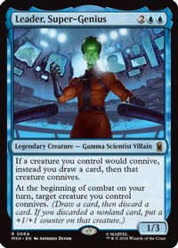 Leader, Super-Genius -  Foil (MSH-064) - Marvel Super Heroes