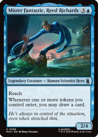 Mister Fantastic, Reed Richards -  (MSH-066) - Marvel Super Heroes