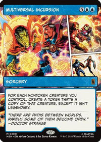 Multiversal Incursion (Borderless) -  (MSH-300) - Marvel Super Heroes