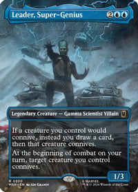 Leader, Super-Genius (Borderless) -  Foil (MSH-330) - Marvel Super Heroes