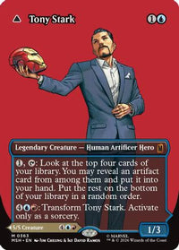 Tony Stark (Borderless) (0363) -  (MSH-363) - Marvel Super Heroes