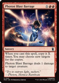 Photon Blast Barrage -  Foil (MSH-147) - Marvel Super Heroes