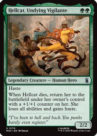 Hellcat, Undying Vigilante -  (MSH-170) - Marvel Super Heroes