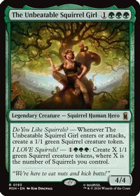 The Unbeatable Squirrel Girl -  Foil (MSH-193) - Marvel Super Heroes