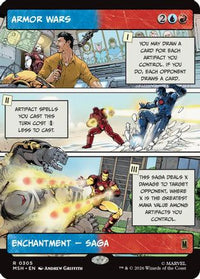 Armor Wars (Borderless) -  Foil (MSH-305) - Marvel Super Heroes