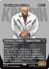 The Kingpin of Crime (Borderless) (0374) -  (MSH-374) - Marvel Super Heroes