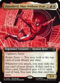 Daredevil, Man Without Fear (Extended Art) -  Foil (UMP-432) - Unique and Miscellaneous Promos