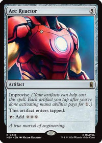 Arc Reactor -  Foil (MSH-243) - Marvel Super Heroes