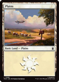 Plains (0288) -  Foil (MSH-288) - Marvel Super Heroes
