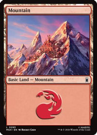 Mountain (0293) -  Foil (MSH-293) - Marvel Super Heroes