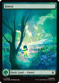 Forest (0442) (Surge Foil) -  Foil (MSH-442) - Marvel Super Heroes