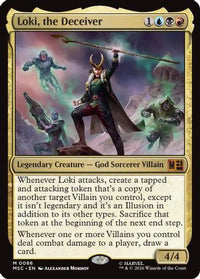 Loki, the Deceiver -  (MSC-086) - Commander: Marvel Super Heroes