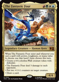 The Fantastic Four -  (MSC-741) - Commander: Marvel Super Heroes