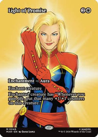Light of Promise (Borderless) -  Foil (MAR-046) - Marvel Universe Eternal-Legal