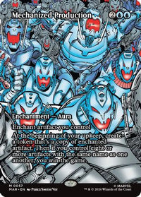 Mechanized Production (Borderless) -  (MAR-057) - Marvel Universe Eternal-Legal