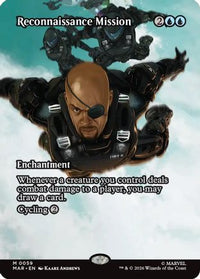 Reconnaissance Mission (Borderless) -  Foil (MAR-059) - Marvel Universe Eternal-Legal