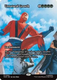 Unnatural Growth (Borderless) -  (MAR-084) - Marvel Universe Eternal-Legal