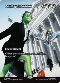 Privileged Position (Borderless) -  (MAR-092) - Marvel Universe Eternal-Legal